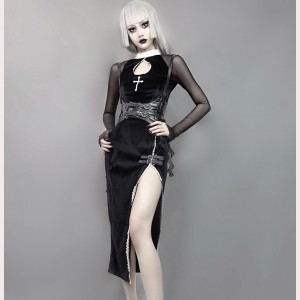The Cross Gothic Dress OP by Blood Supply (BSY73)